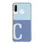 Slim Protection Case［ Original - initial two tone - C blue ］