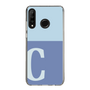 Slim Protection Case［ Original - initial two tone - C blue ］