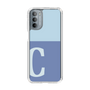 Slim Protection Case［ Original - initial two tone - C blue ］