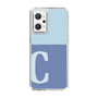Slim Protection Case［ Original - initial two tone - C blue ］