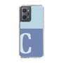 Slim Protection Case［ Original - initial two tone - C blue ］