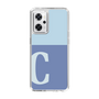 Slim Protection Case［ オリジナル - initial two tone - C blue ］