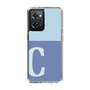 Slim Protection Case［ オリジナル - initial two tone - C blue ］