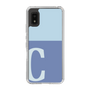Slim Protection Case［ Original - initial two tone - C blue ］