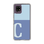 Slim Protection Case［ Original - initial two tone - C blue ］