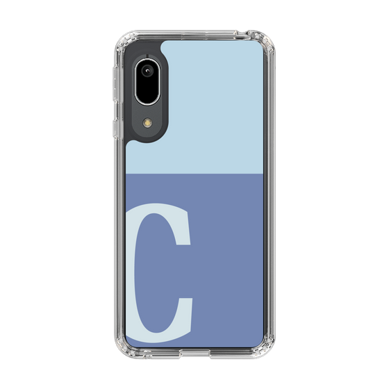 Slim Protection Case［ Original - initial two tone - C blue ］