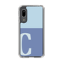 Slim Protection Case［ Original - initial two tone - C blue ］