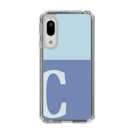 Slim Protection Case［ Original - initial two tone - C blue ］