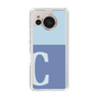 Slim Protection Case［ Original - initial two tone - C blue ］