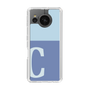 Slim Protection Case［ Original - initial two tone - C blue ］