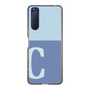 Slim Protection Case［ Original - initial two tone - C blue ］