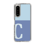 Slim Protection Case［ Original - initial two tone - C blue ］