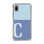 Slim Protection Case［ Original - initial two tone - C blue ］