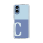 Slim Protection Case［ Original - initial two tone - C blue ］