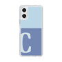 Slim Protection Case［ Original - initial two tone - C blue ］