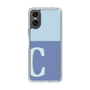 Slim Protection Case［ Original - initial two tone - C blue ］