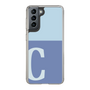 Slim Protection Case［ Original - initial two tone - C blue ］