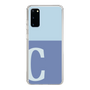 Slim Protection Case［ Original - initial two tone - C blue ］