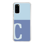 Slim Protection Case［ Original - initial two tone - C blue ］