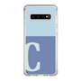Slim Protection Case［ Original - initial two tone - C blue ］