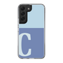 Slim Protection Case［ Original - initial two tone - C blue ］