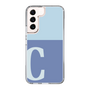 Slim Protection Case［ Original - initial two tone - C blue ］