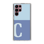 Slim Protection Case［ Original - initial two tone - C blue ］