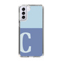 Slim Protection Case［ Original - initial two tone - C blue ］