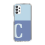 Slim Protection Case［ Original - initial two tone - C blue ］
