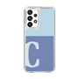 Slim Protection Case［ Original - initial two tone - C blue ］