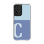 Slim Protection Case［ Original - initial two tone - C blue ］