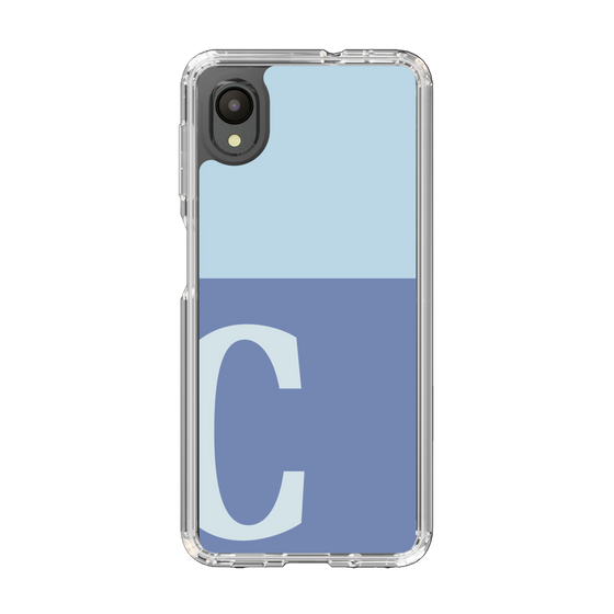 Slim Protection Case［ Original - initial two tone - C blue ］