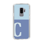 Slim Protection Case［ Original - initial two tone - C blue ］