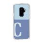 Slim Protection Case［ Original - initial two tone - C blue ］