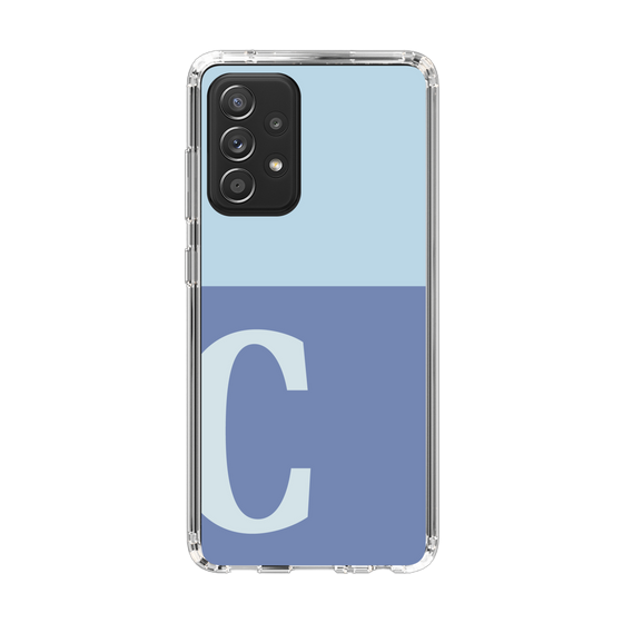 Slim Protection Case［ Original - initial two tone - C blue ］