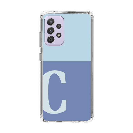 Slim Protection Case［ Original - initial two tone - C blue ］