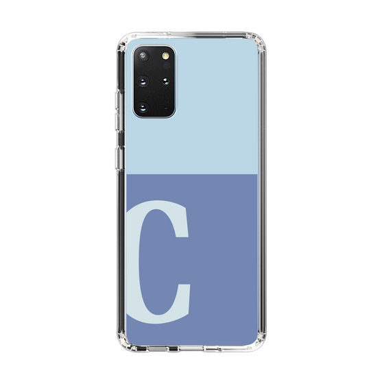 Slim Protection Case［ Original - initial two tone - C blue ］
