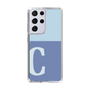 Slim Protection Case［ Original - initial two tone - C blue ］