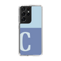 Slim Protection Case［ Original - initial two tone - C blue ］
