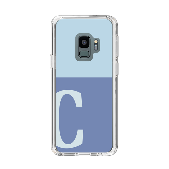 Slim Protection Case［ Original - initial two tone - C blue ］