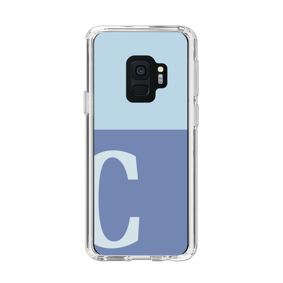 Slim Protection Case［ Original - initial two tone - C blue ］
