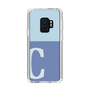 Slim Protection Case［ Original - initial two tone - C blue ］