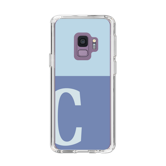 Slim Protection Case［ Original - initial two tone - C blue ］