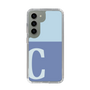 Slim Protection Case［ Original - initial two tone - C blue ］