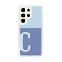 Slim Protection Case［ Original - initial two tone - C blue ］