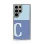 Slim Protection Case［ Original - initial two tone - C blue ］