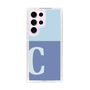 Slim Protection Case［ Original - initial two tone - C blue ］