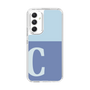 Slim Protection Case［ Original - initial two tone - C blue ］