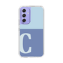 Slim Protection Case［ Original - initial two tone - C blue ］