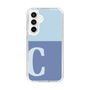 Slim Protection Case［ Original - initial two tone - C blue ］